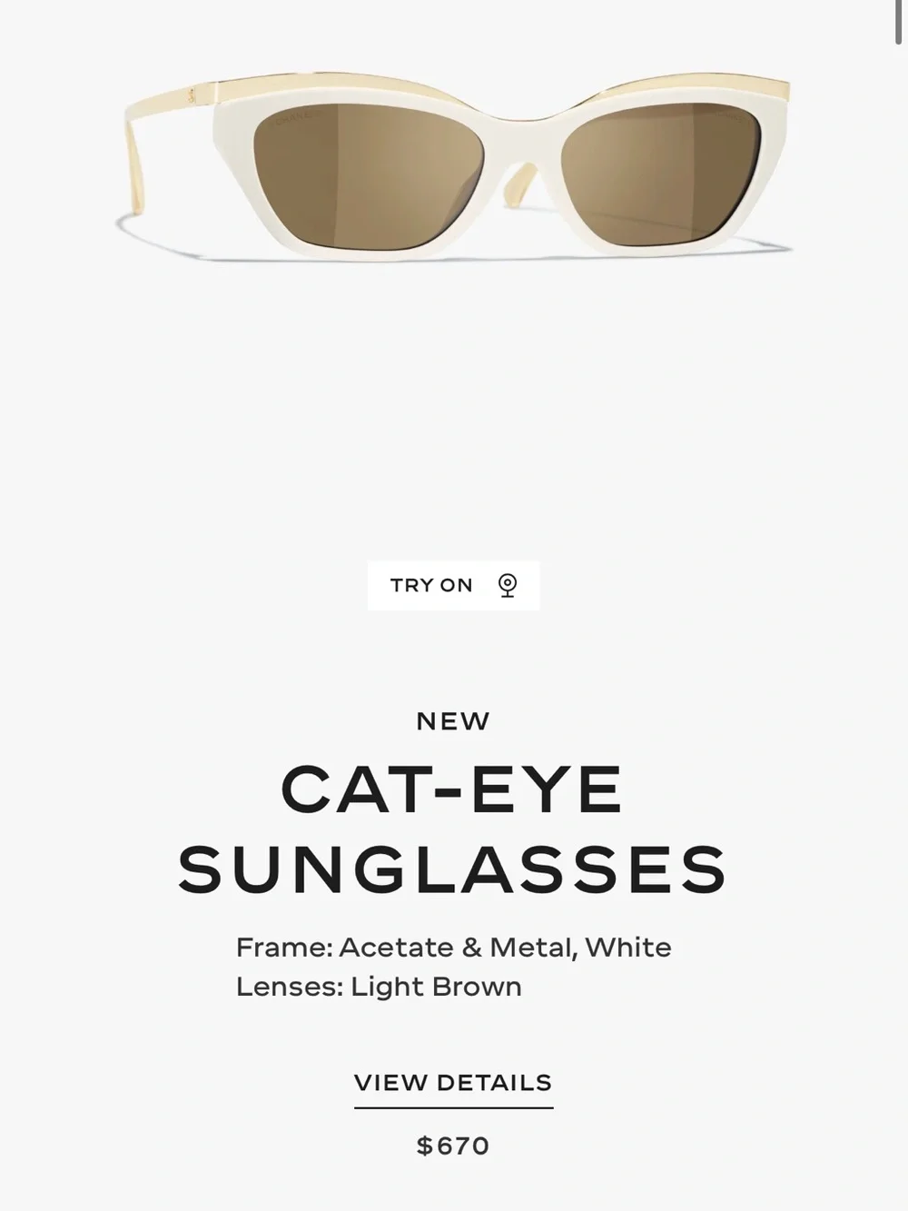 Chanel sunglasses